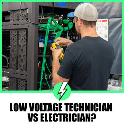 Low Voltage Technician Vs Electrician?