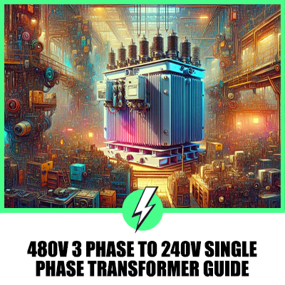 480v 3 Phase to 240v Single Phase Transformer Guide