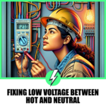 Fixing Low Voltage Between Hot and Neutral