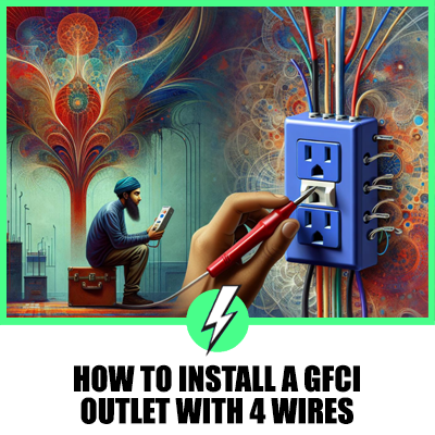 How to Install a GFCI Outlet with 4 Wires