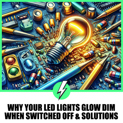 Why Your LED Lights Glow Dim When Switched Off & Solutions